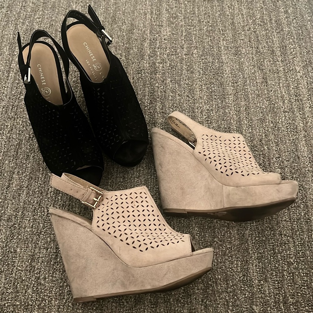 Chinese laundry wedges